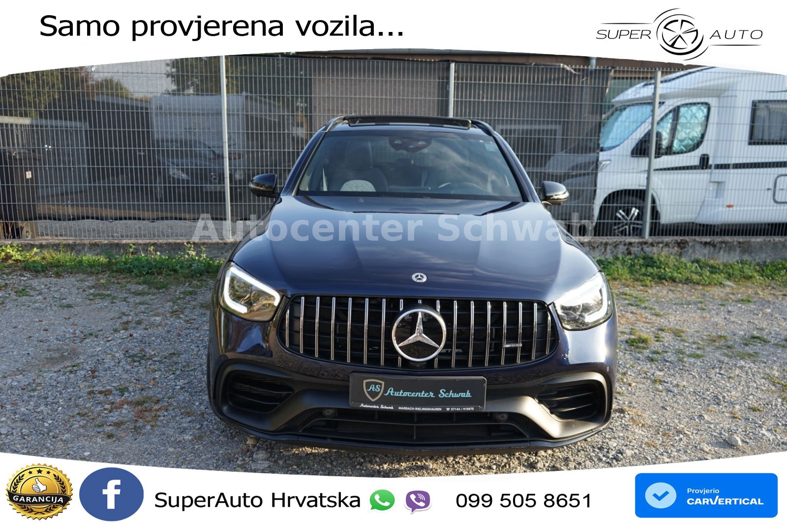 Mercedes AMG GLC 63 S V8 (510 KS) 4MATIC+ MCT ACC+HEAD+4xGR SJED+360+PANO