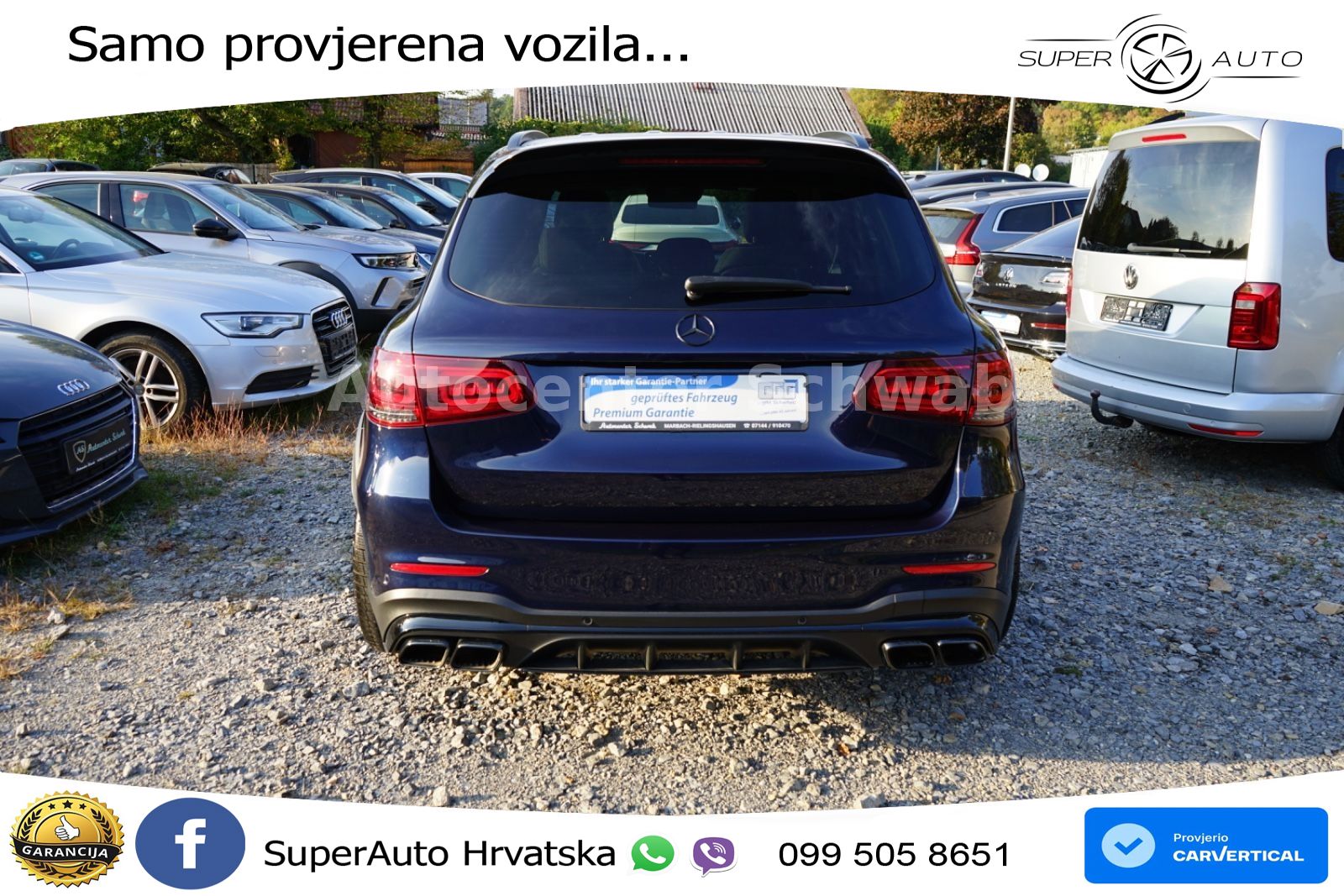 Mercedes AMG GLC 63 S V8 (510 KS) 4MATIC+ MCT ACC+HEAD+4xGR SJED+360+PANO