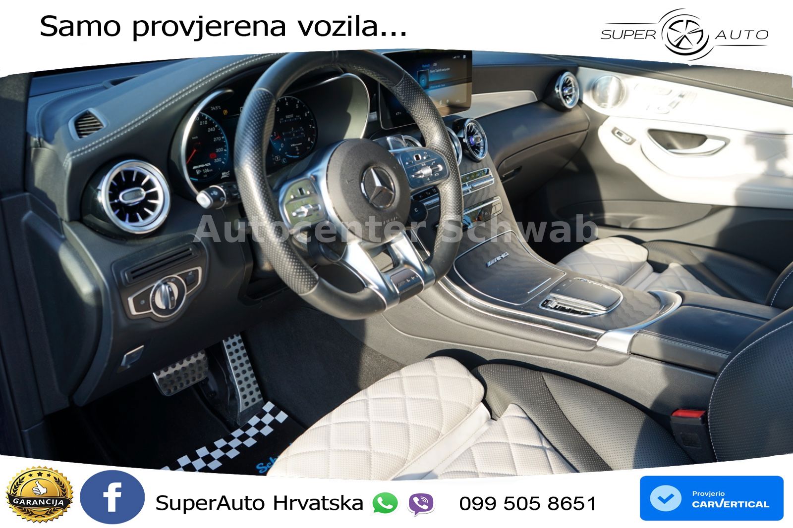 Mercedes AMG GLC 63 S V8 (510 KS) 4MATIC+ MCT ACC+HEAD+4xGR SJED+360+PANO