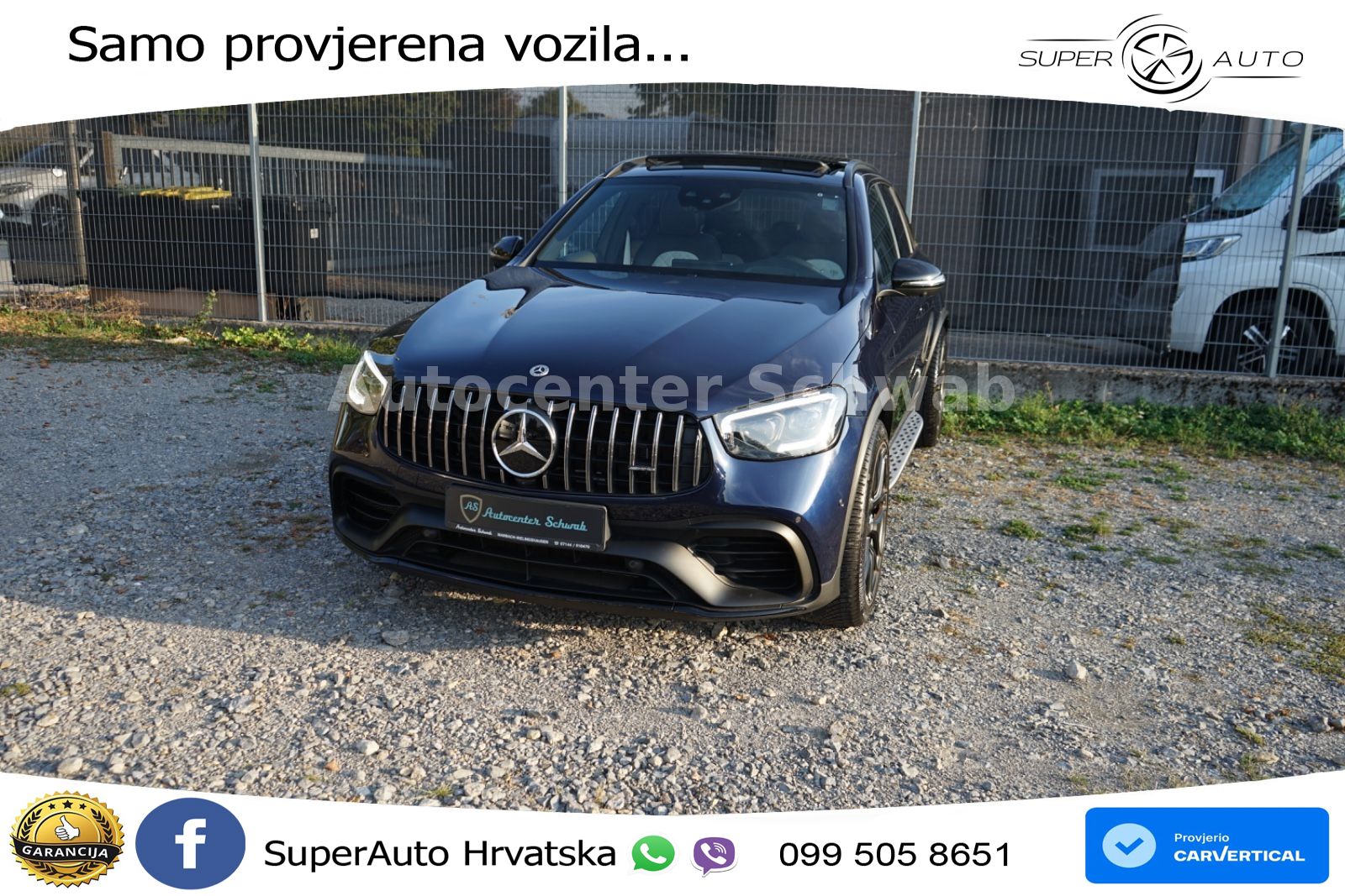 Mercedes AMG GLC 63 S V8 (510 KS) 4MATIC+ MCT ACC+HEAD+4xGR SJED+360+PANO