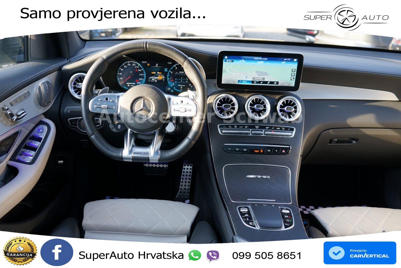 Mercedes AMG GLC 63 S V8 (510 KS) 4MATIC+ MCT ACC+HEAD+4xGR SJED+360+PANO