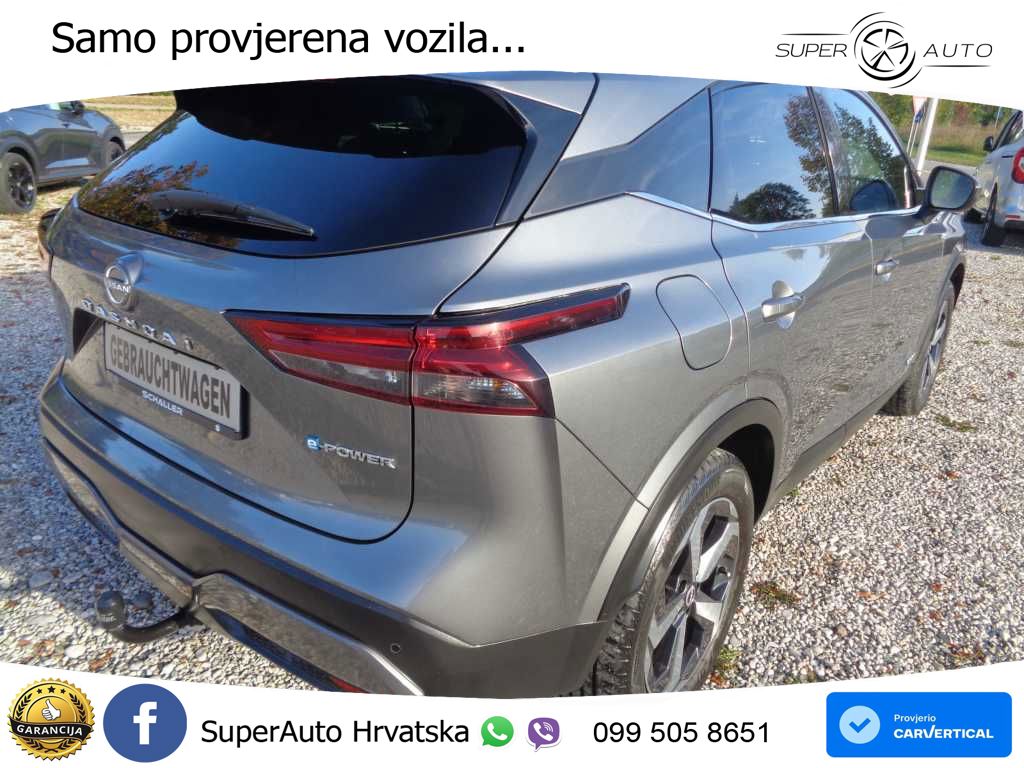 Nissan Qashqai e-POWER 1.5 VC-T (190 KS) Automatic N-Connecta LED+GR SJED+ACC