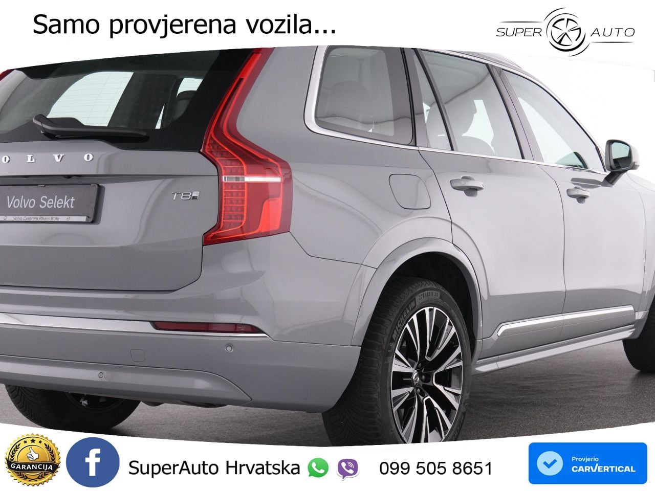 Volvo XC90 2.0 T8 AWD Automatic LED+GR SJED+ACC