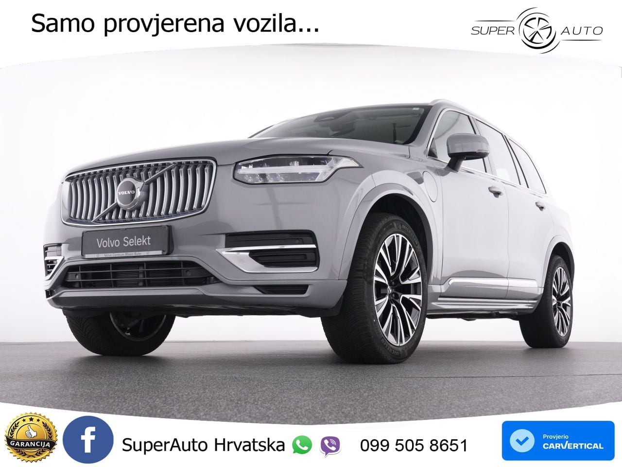 Volvo XC90 2.0 T8 AWD Automatic LED+GR SJED+ACC