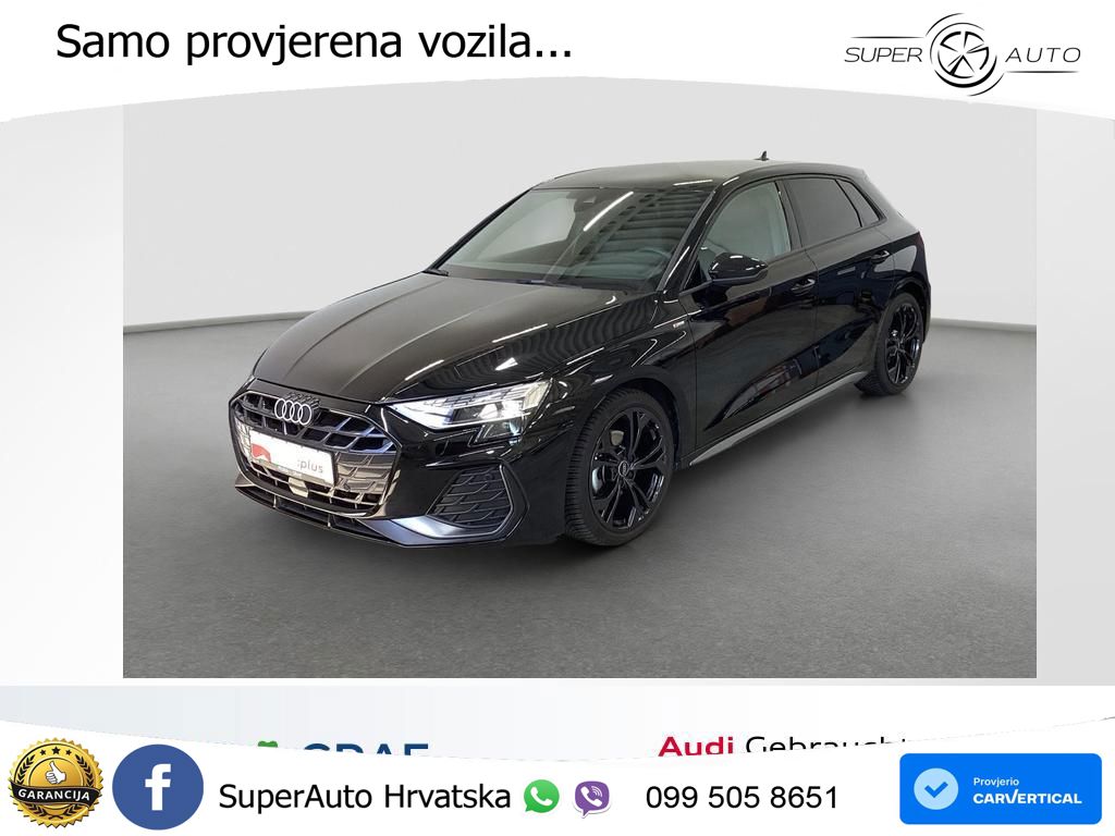 Audi A3 35 TFSI (150 KS) S tronic S line LED+GR SJED+ACC