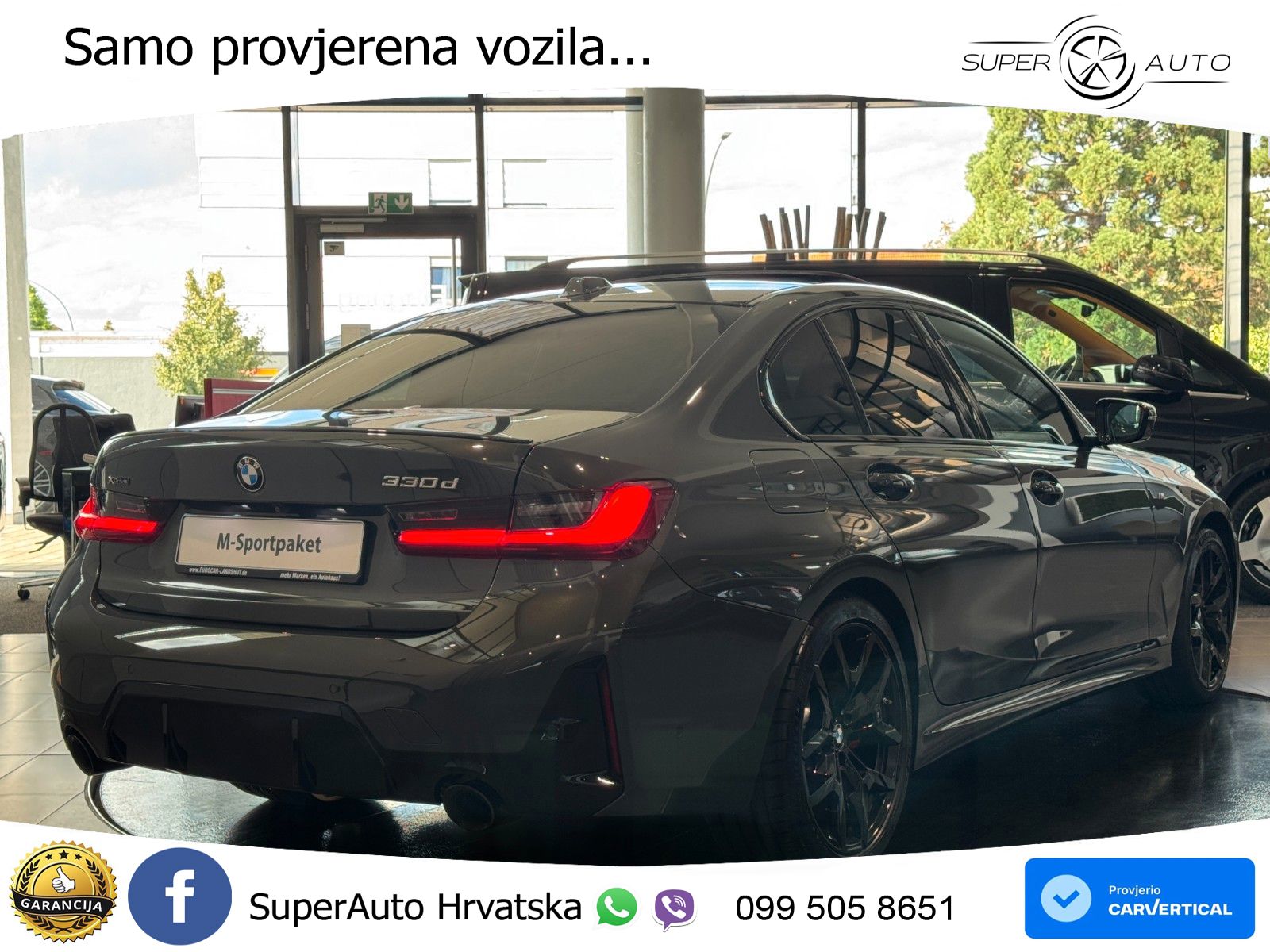 BMW 330d (286 KS) xDrive Steptronic M Sport LED+GR SJED+ACC