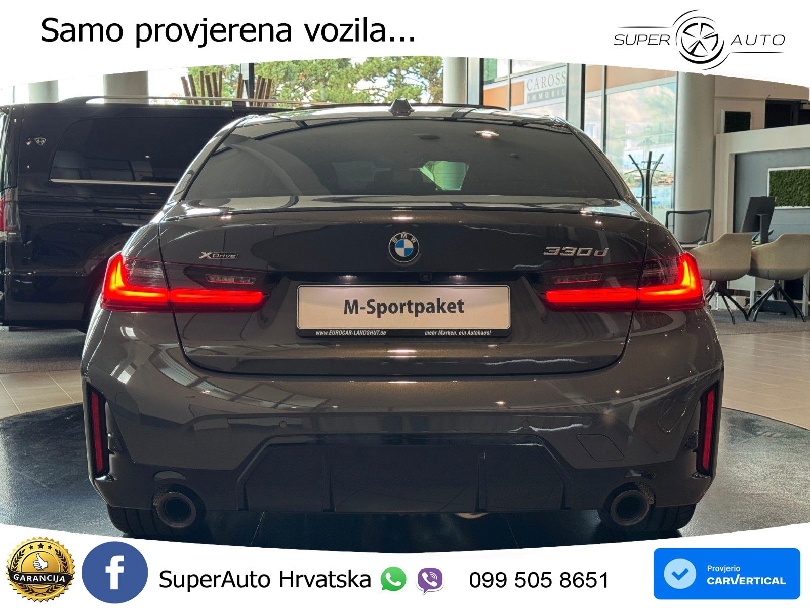 BMW 330d (286 KS) xDrive Steptronic M Sport LED+GR SJED+ACC