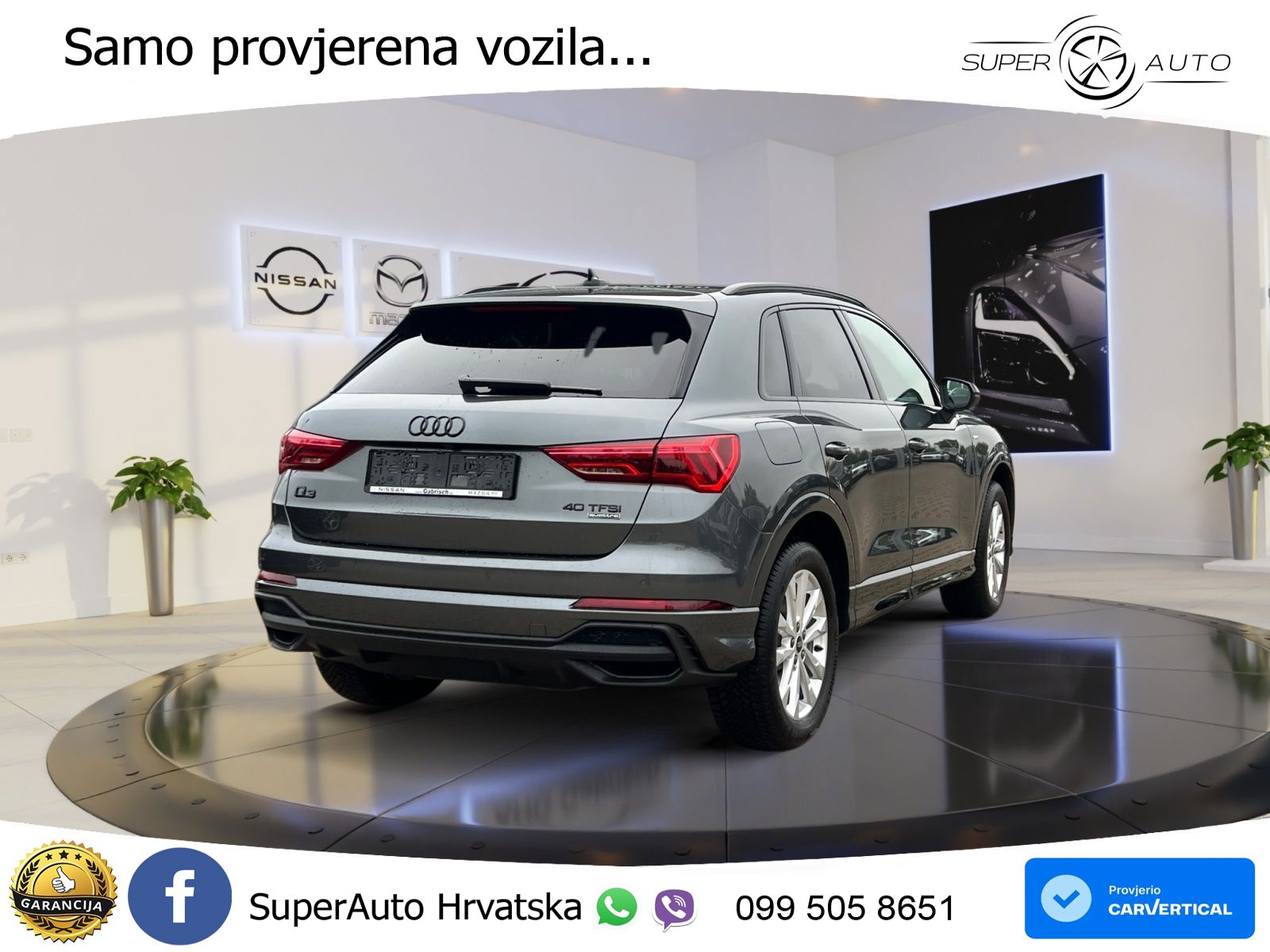 Audi Q3 40 TFSI (190 KS) quattro S tronic S line