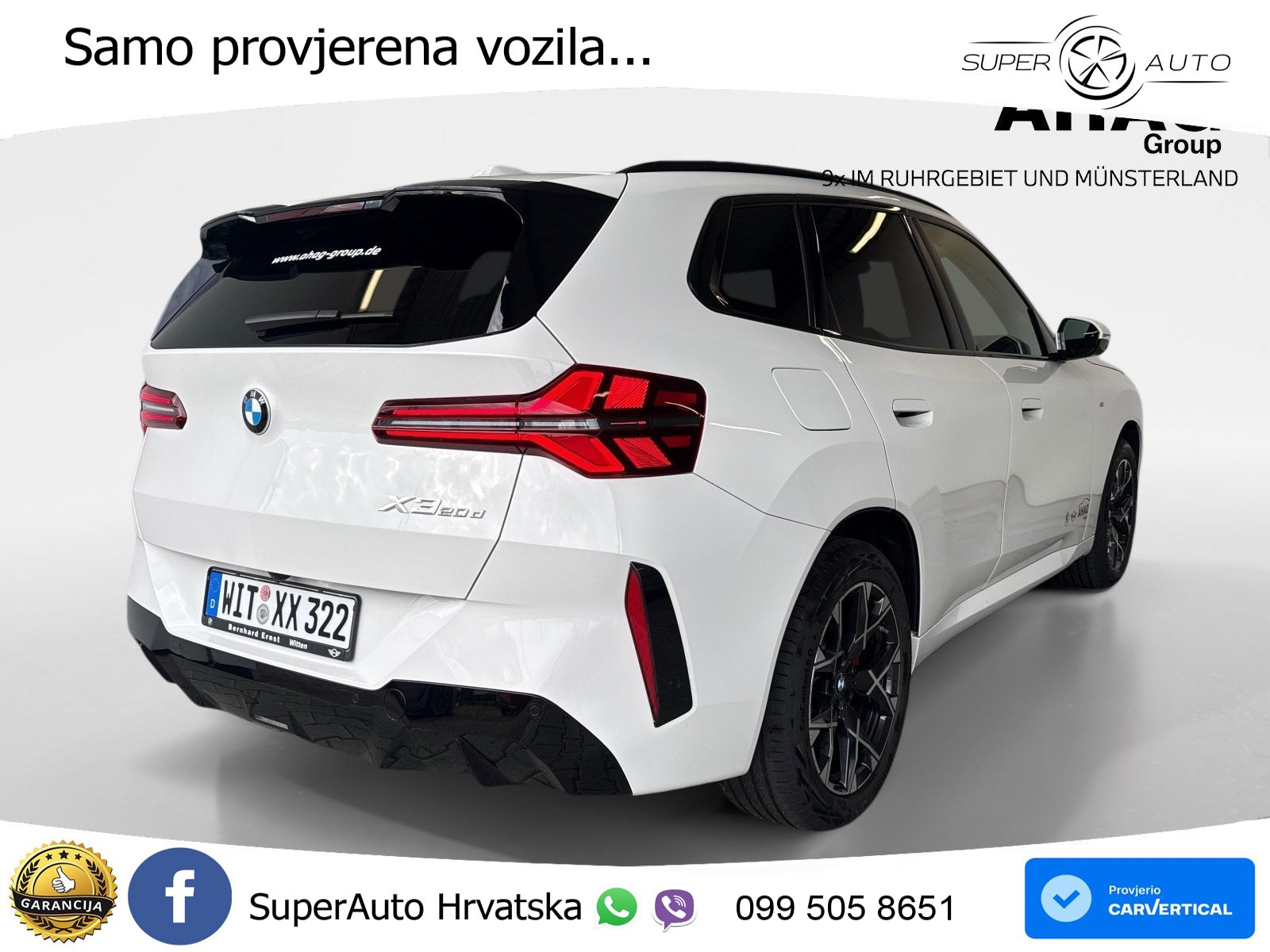 BMW X3 20d xDrive Steptronic M Sport LED+GR SJED+ACC