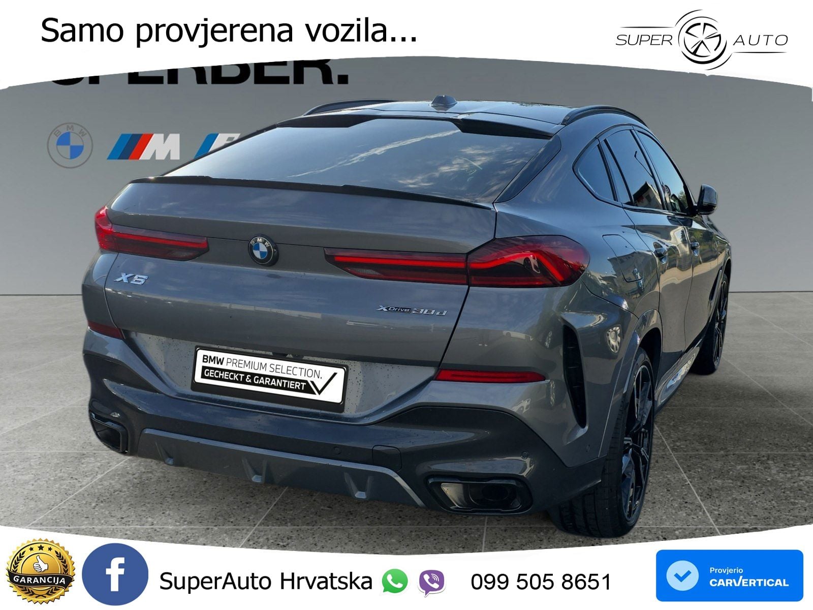 BMW X6 30d (298 KS) xDrive Steptronic M Sport LED+GR SJED+ACC