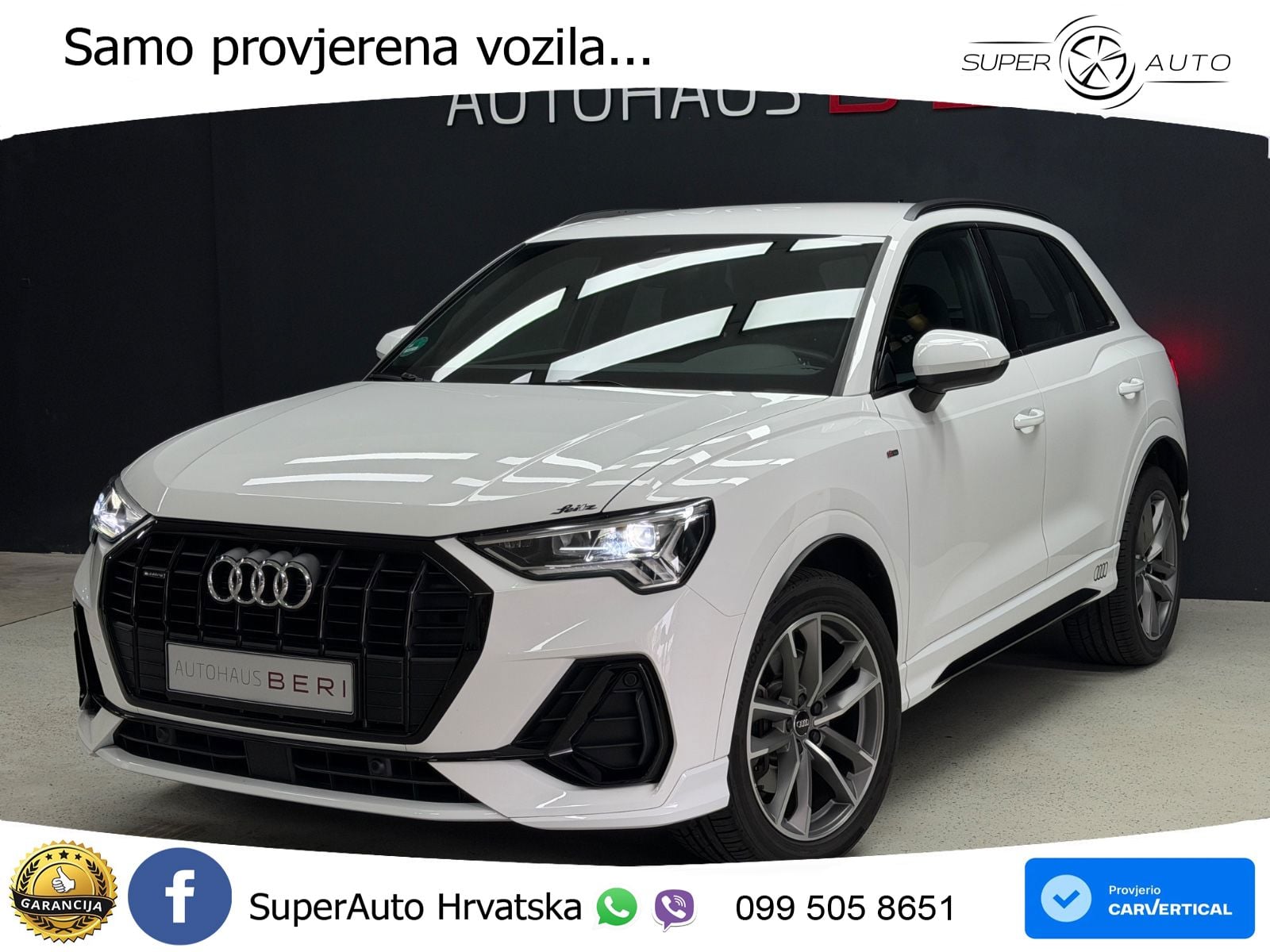 Audi Q3 40 TFSI (190 KS) quattro S tronic S line