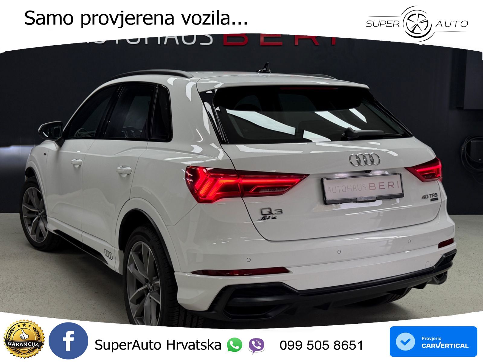 Audi Q3 40 TFSI (190 KS) quattro S tronic S line
