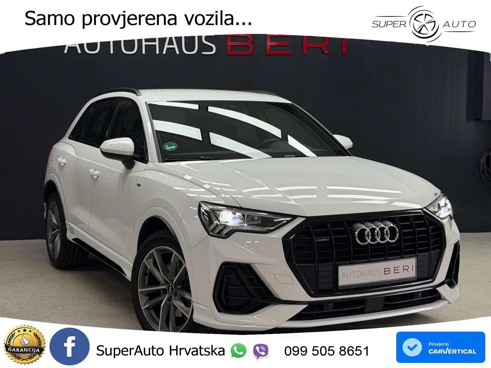 Audi Q3 40 TFSI (190 KS) quattro S tronic S line
