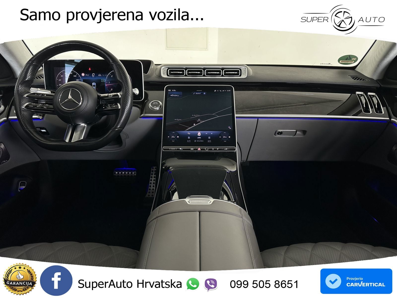 Mercedes S 350d (286 KS) 9G-TRONIC AMG ACC+HEAD+4xGR SJED+360+PANO