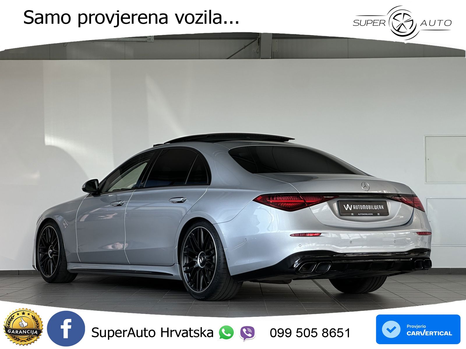 Mercedes S 350d (286 KS) 9G-TRONIC AMG ACC+HEAD+4xGR SJED+360+PANO