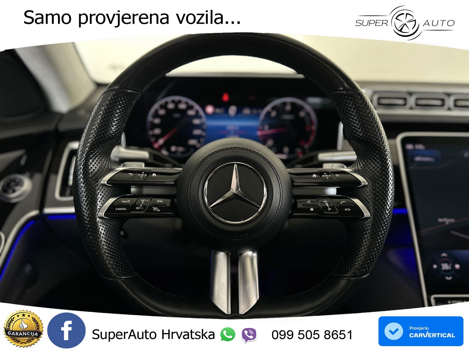 Mercedes S 350d (286 KS) 9G-TRONIC AMG ACC+HEAD+4xGR SJED+360+PANO