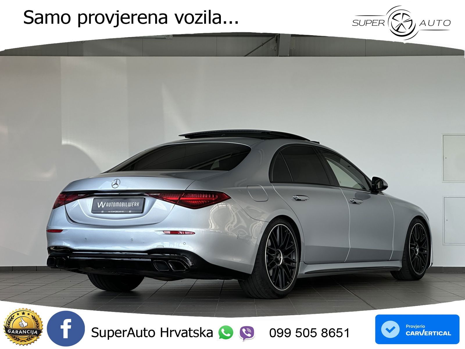 Mercedes S 350d (286 KS) 9G-TRONIC AMG ACC+HEAD+4xGR SJED+360+PANO