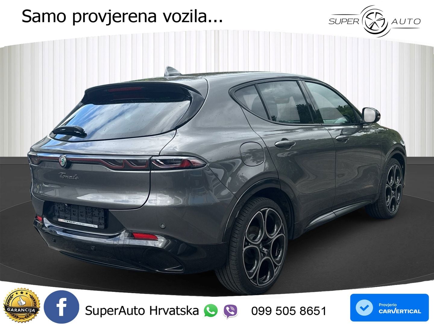 Alfa Romeo Tonale 1.5 VGT (160 KS) 48V-Hybrid TCT LED+GR SJED+ACC