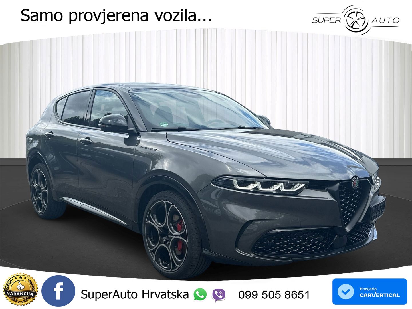 Alfa Romeo Tonale 1.5 VGT (160 KS) 48V-Hybrid TCT LED+GR SJED+ACC