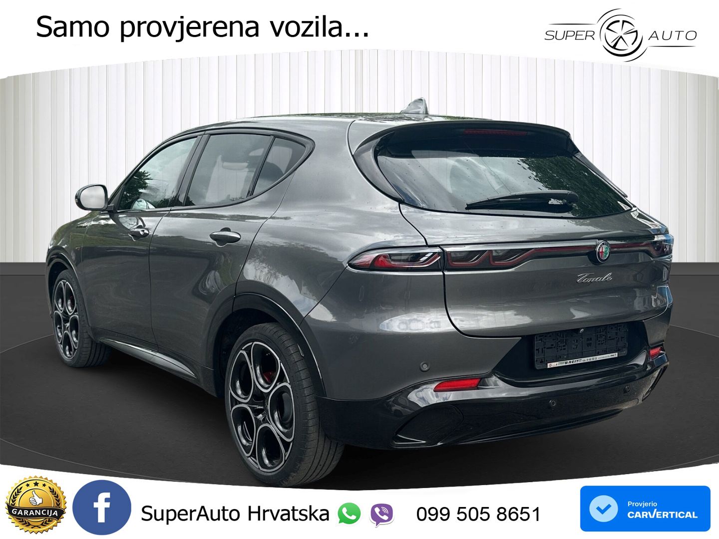 Alfa Romeo Tonale 1.5 VGT (160 KS) 48V-Hybrid TCT LED+GR SJED+ACC