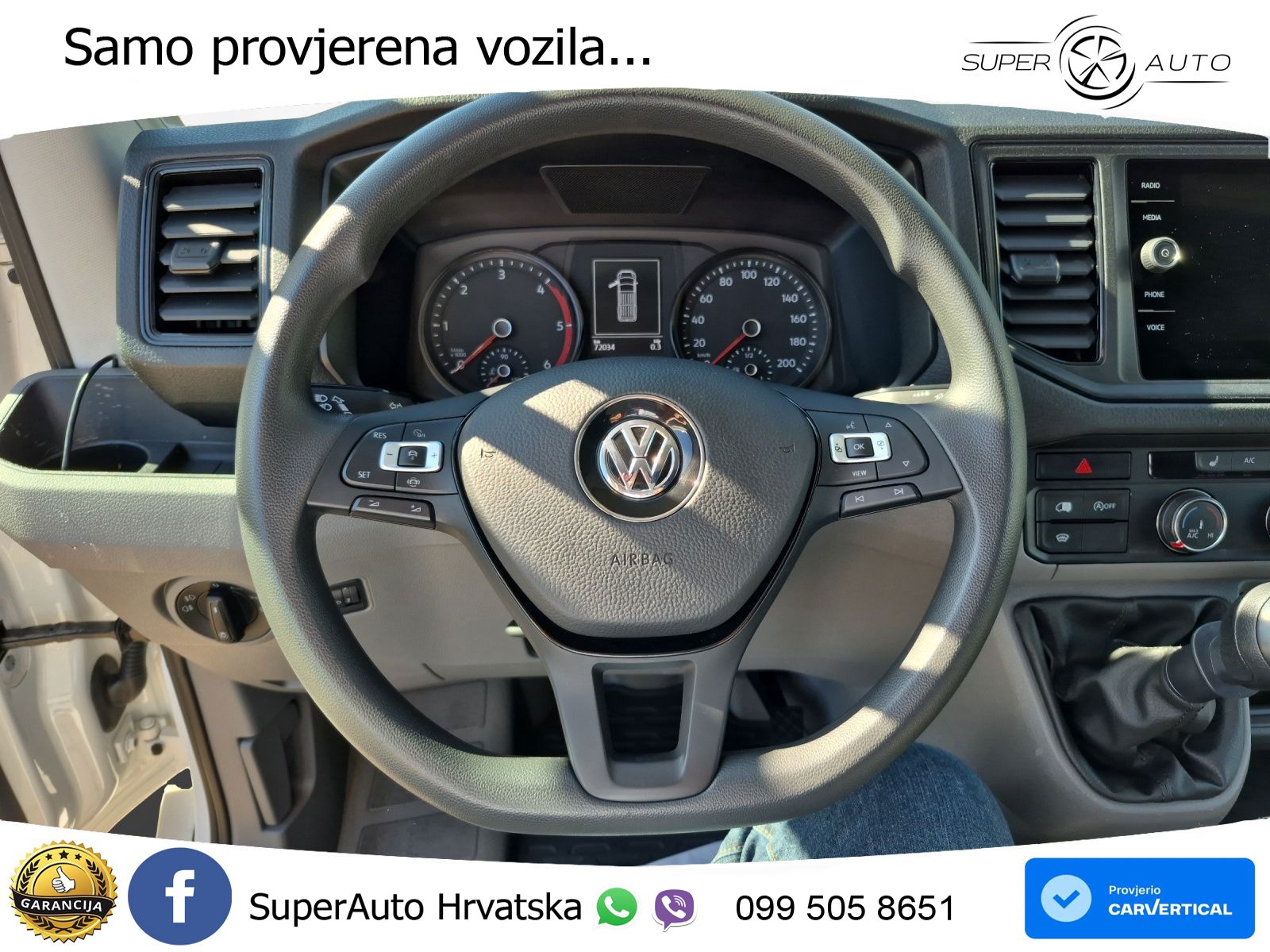 Volkswagen Crafter Kasten 30 mittellang Hochdach FWD 102 KS