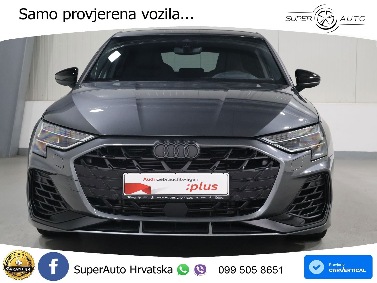 Audi S3 2.0 TFSI (333 KS) quattro S tronic MATRIX+GR SJED+KAM
