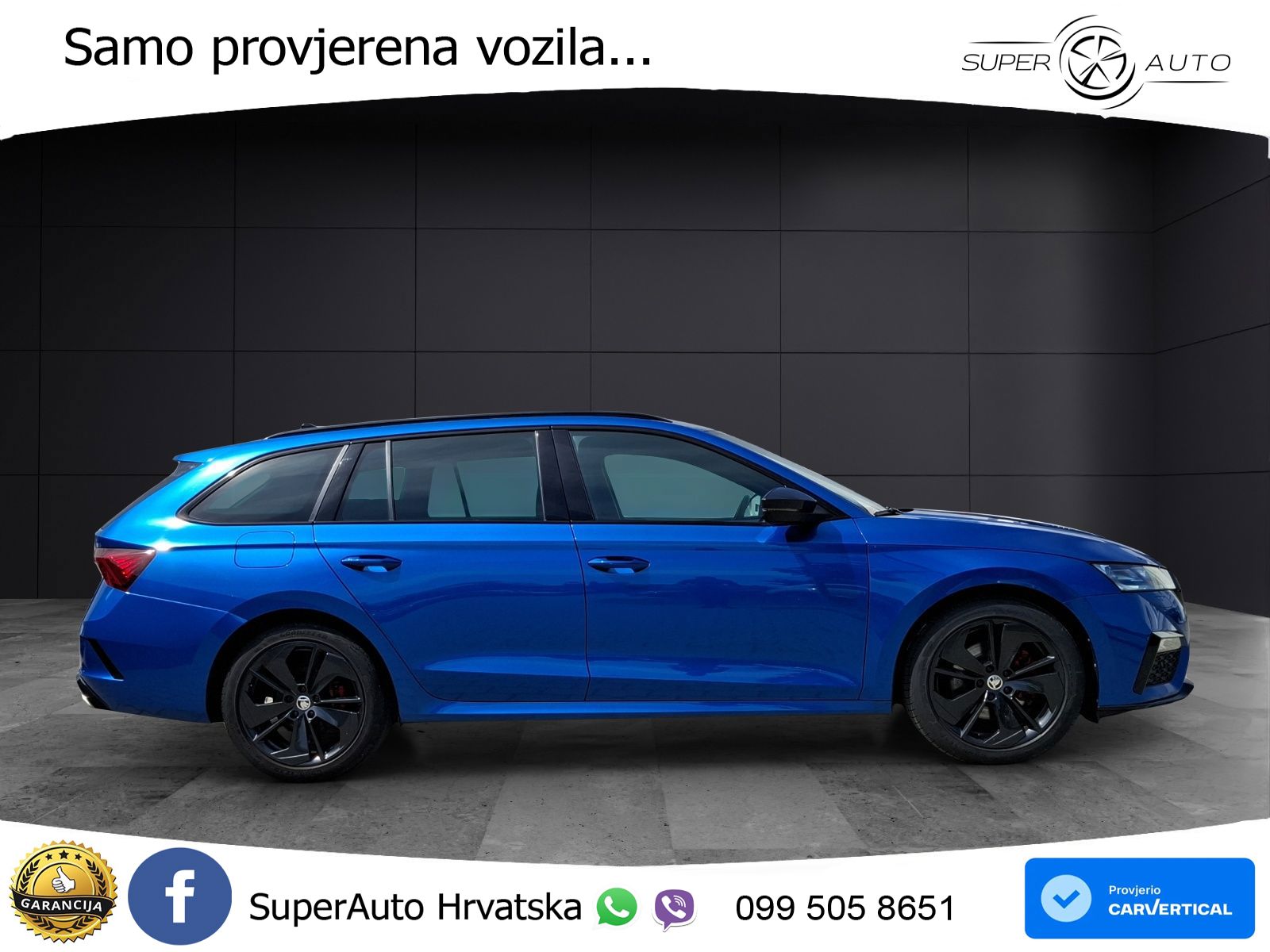 Škoda Octavia Combi RS 2.0 TDI (200 KS) 4x4 DSG LED+GR SJED+ACC