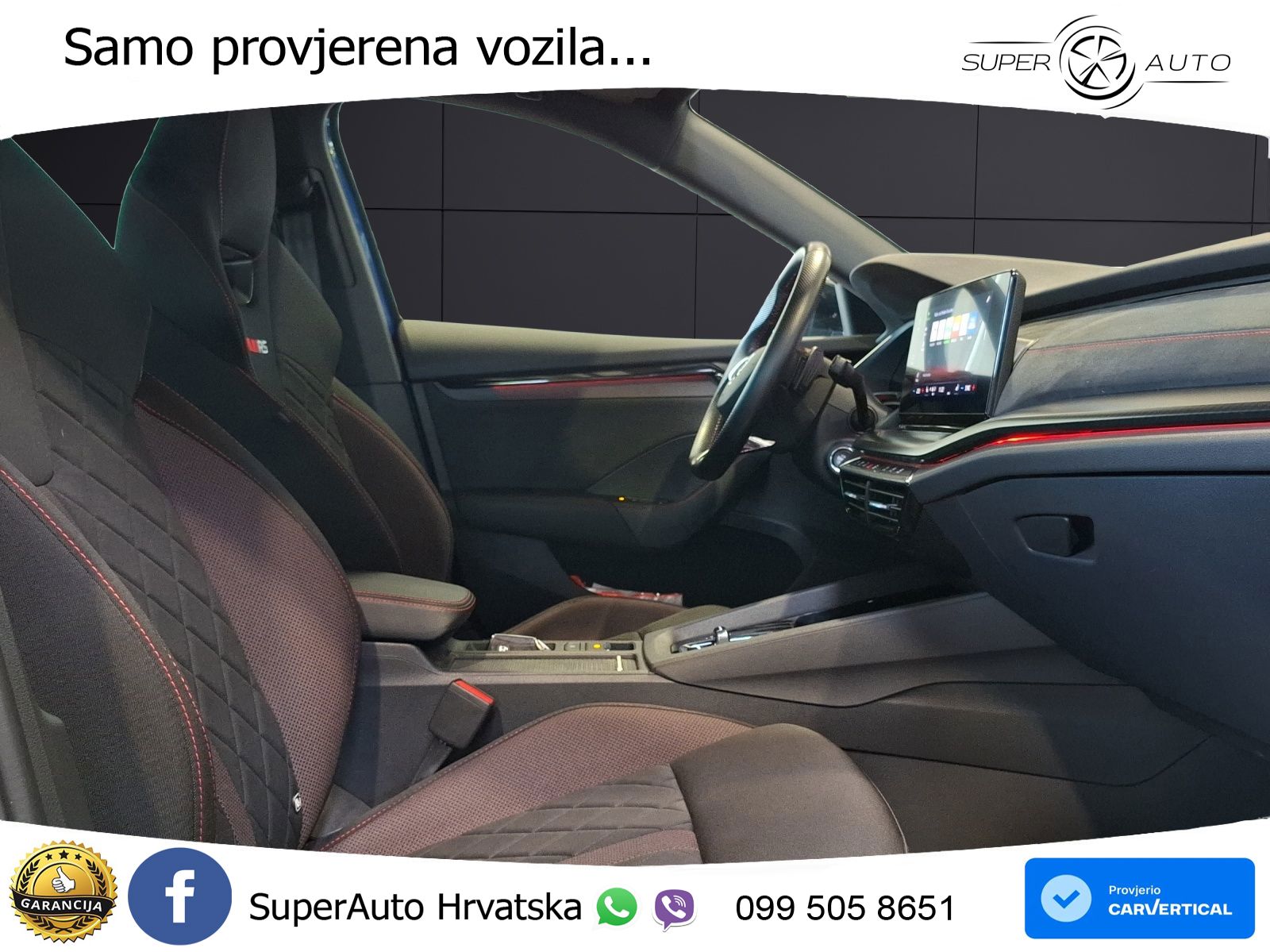 Škoda Octavia Combi RS 2.0 TDI (200 KS) 4x4 DSG LED+GR SJED+ACC