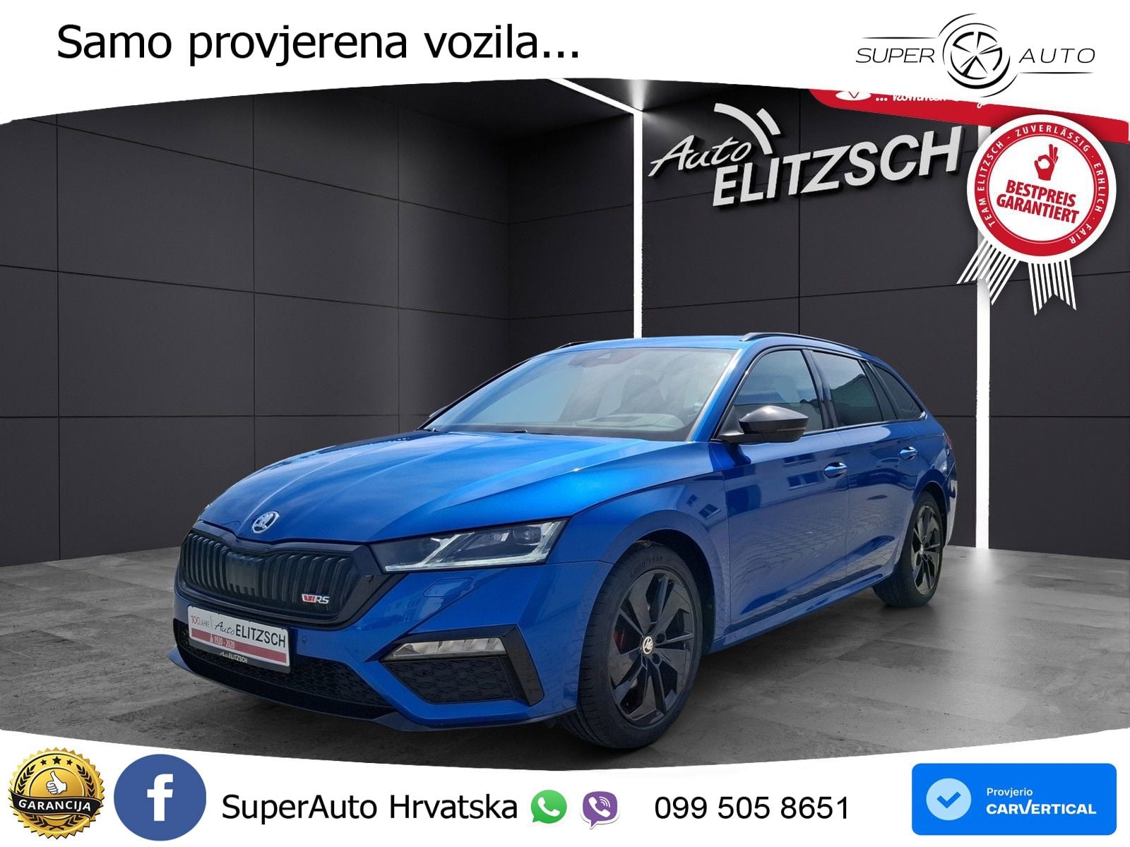 Škoda Octavia Combi RS 2.0 TDI (200 KS) 4x4 DSG LED+GR SJED+ACC