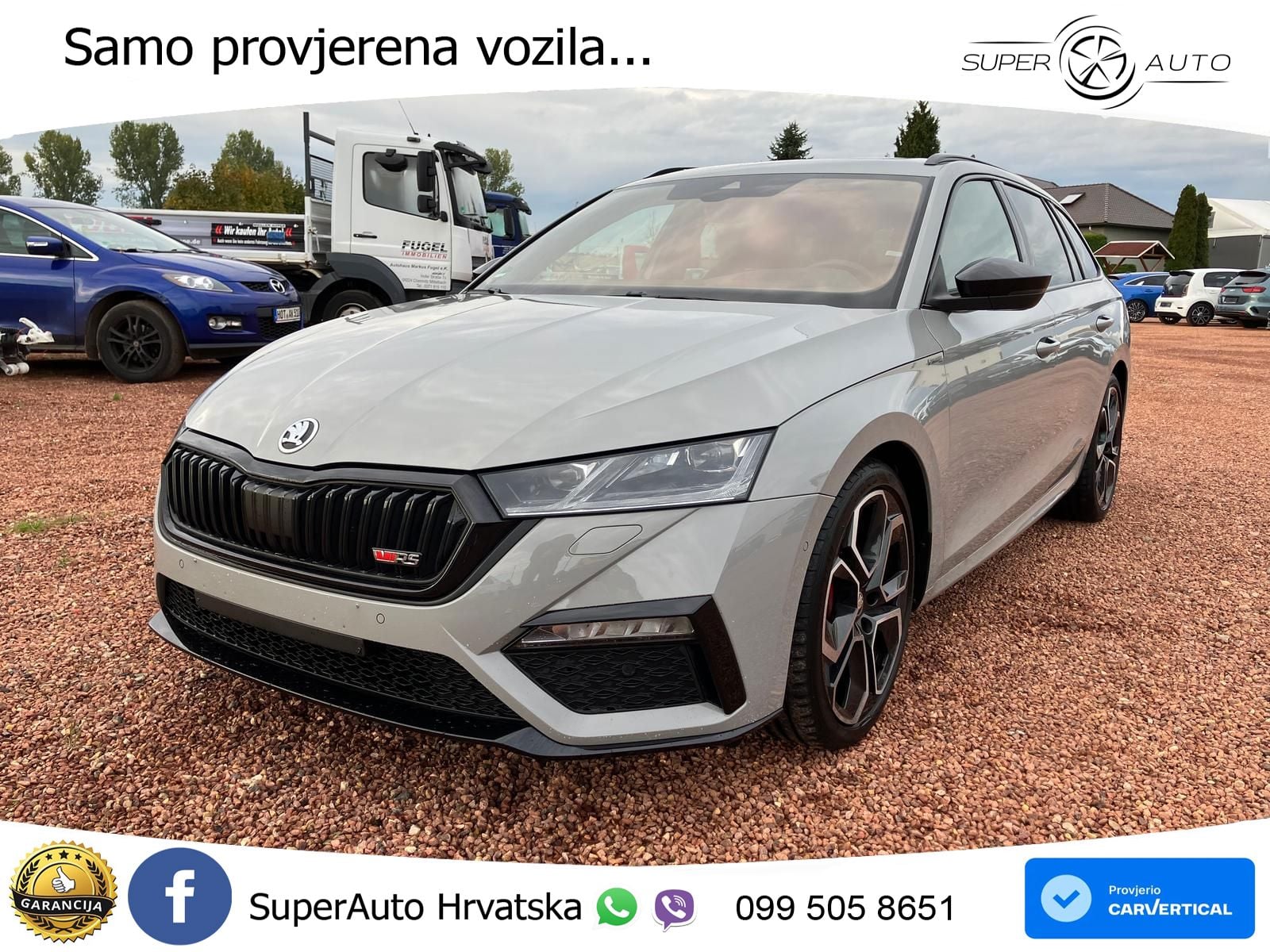 Škoda Octavia Combi RS 2.0 TSI (245 KS) DSG MATRIX+GR SJED+KAM