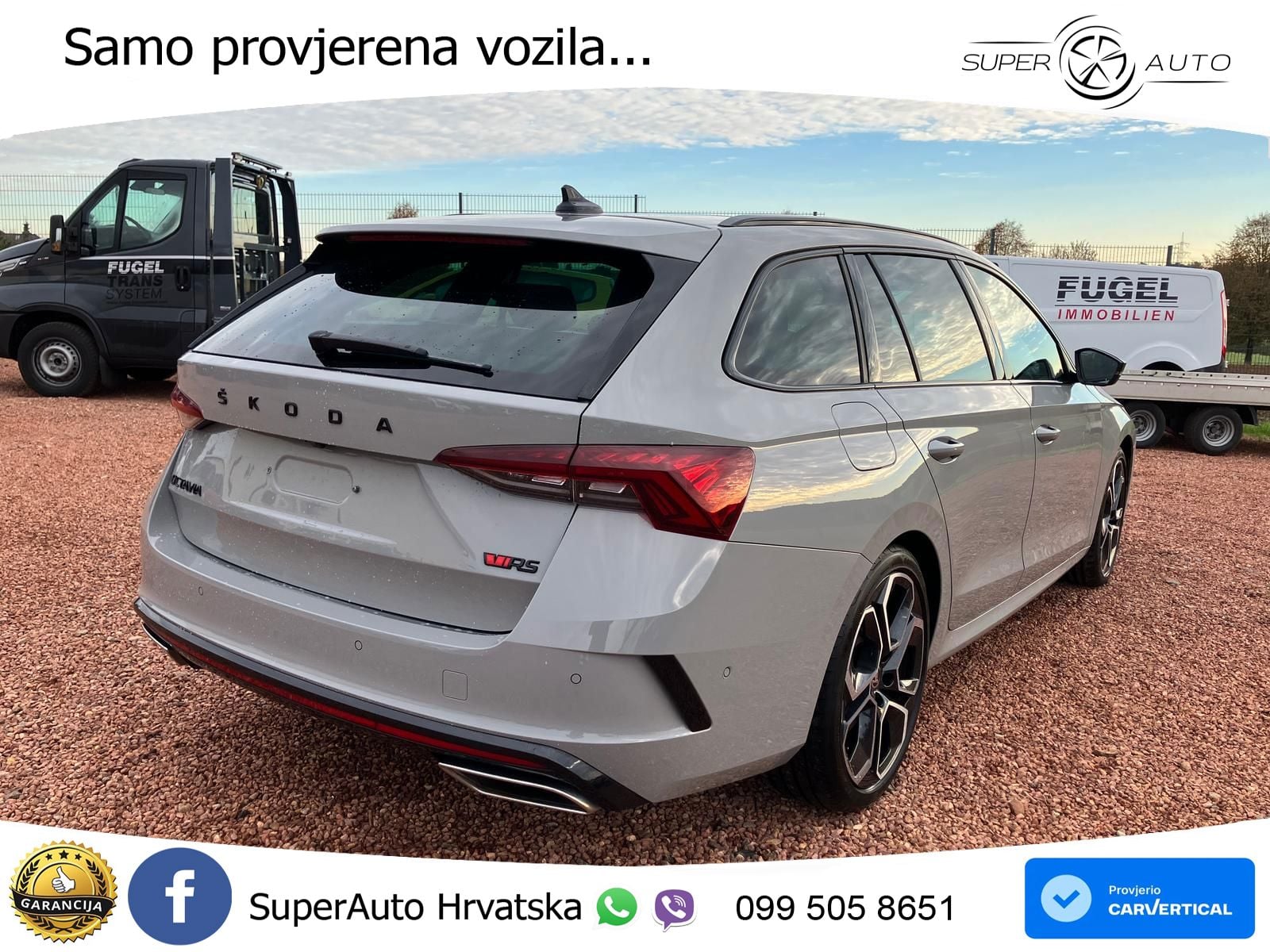 Škoda Octavia Combi RS 2.0 TSI (245 KS) DSG MATRIX+GR SJED+KAM