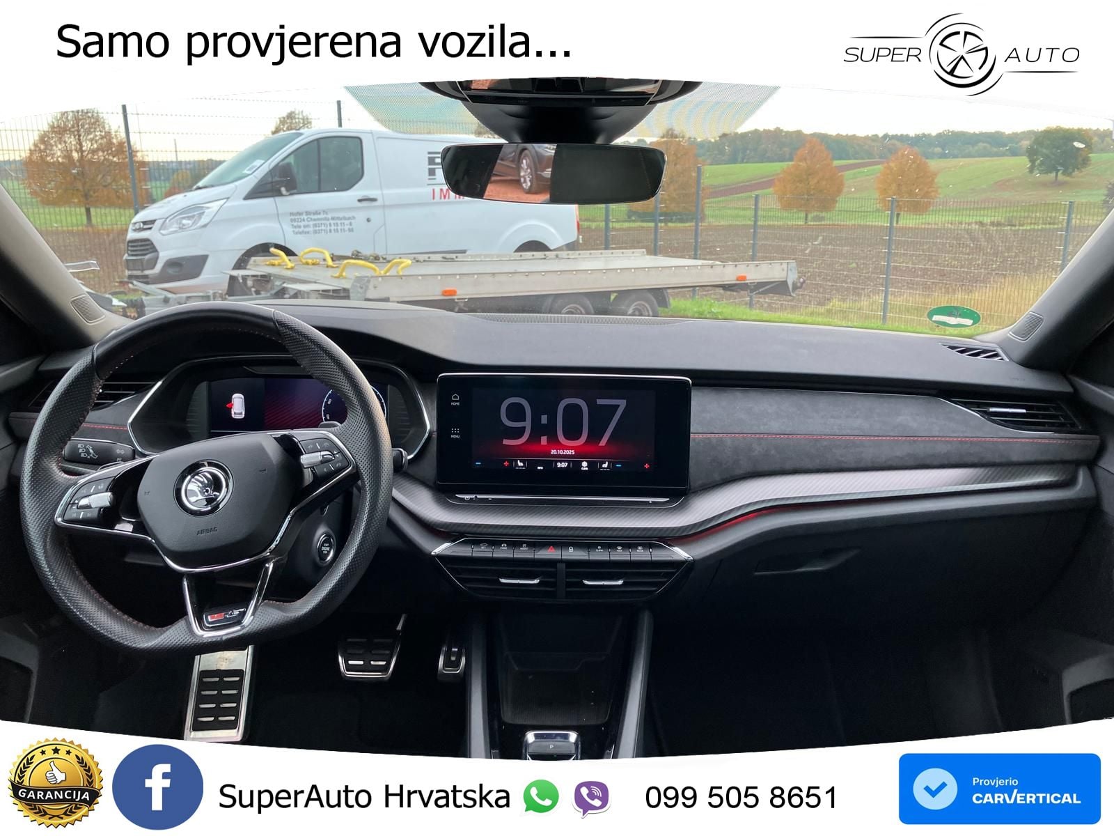 Škoda Octavia Combi RS 2.0 TSI (245 KS) DSG MATRIX+GR SJED+KAM