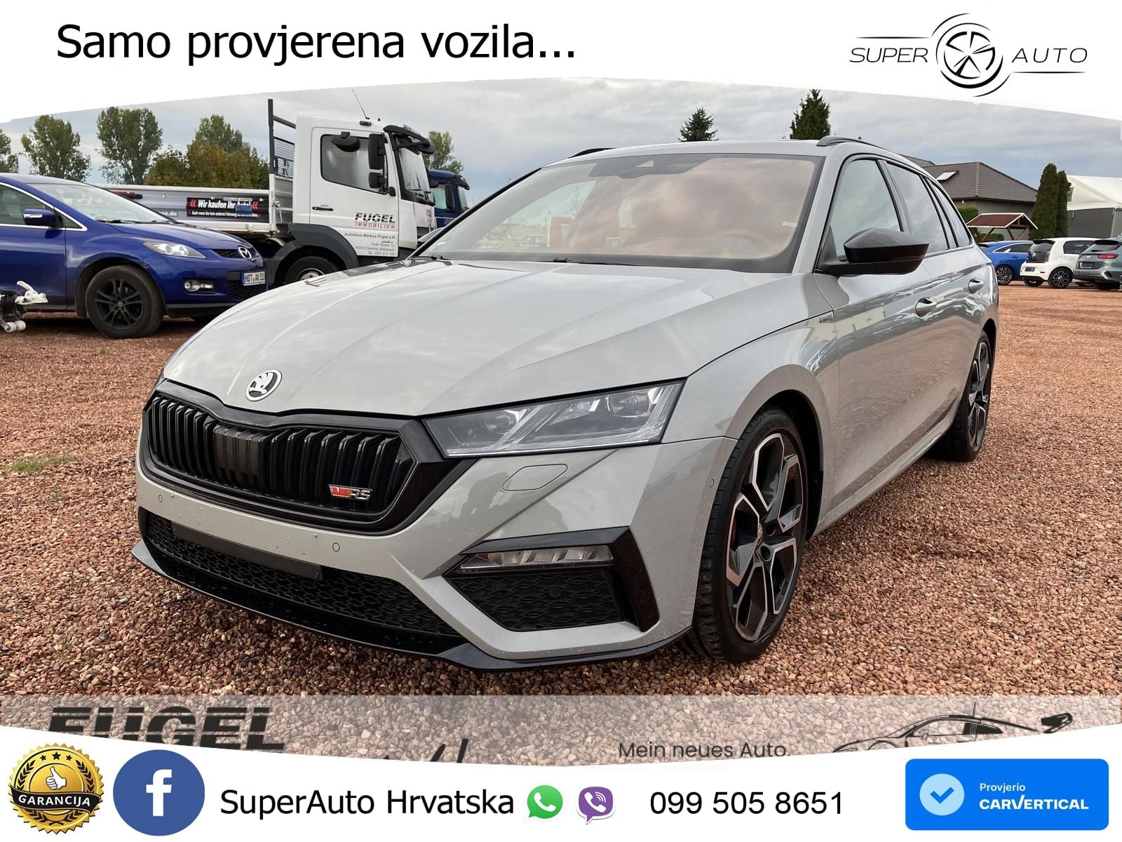 Škoda Octavia Combi RS 2.0 TSI (245 KS) DSG MATRIX+GR SJED+KAM