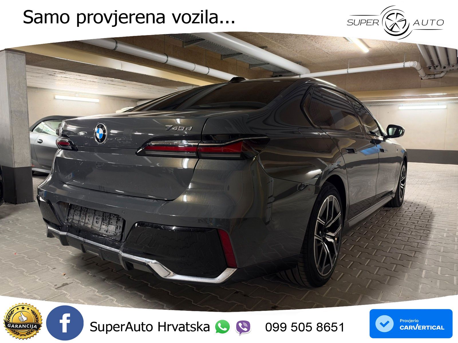 BMW 740d (299 KS) xDrive Steptronic M Sport LED+GR SJED+ACC