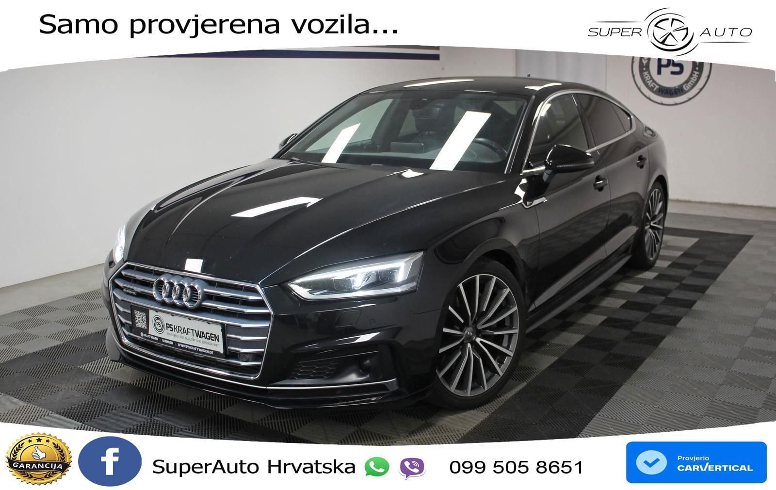 Audi A5 Sportback 45 TFSI (245 KS) quattro ultra S tronic S line MATRIX+GR SJED+KAM
