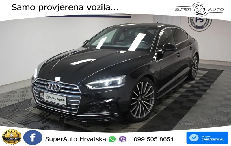Audi A5 Sportback 45 TFSI (245 KS) quattro ultra S tronic S line MATRIX+GR SJED+KAM