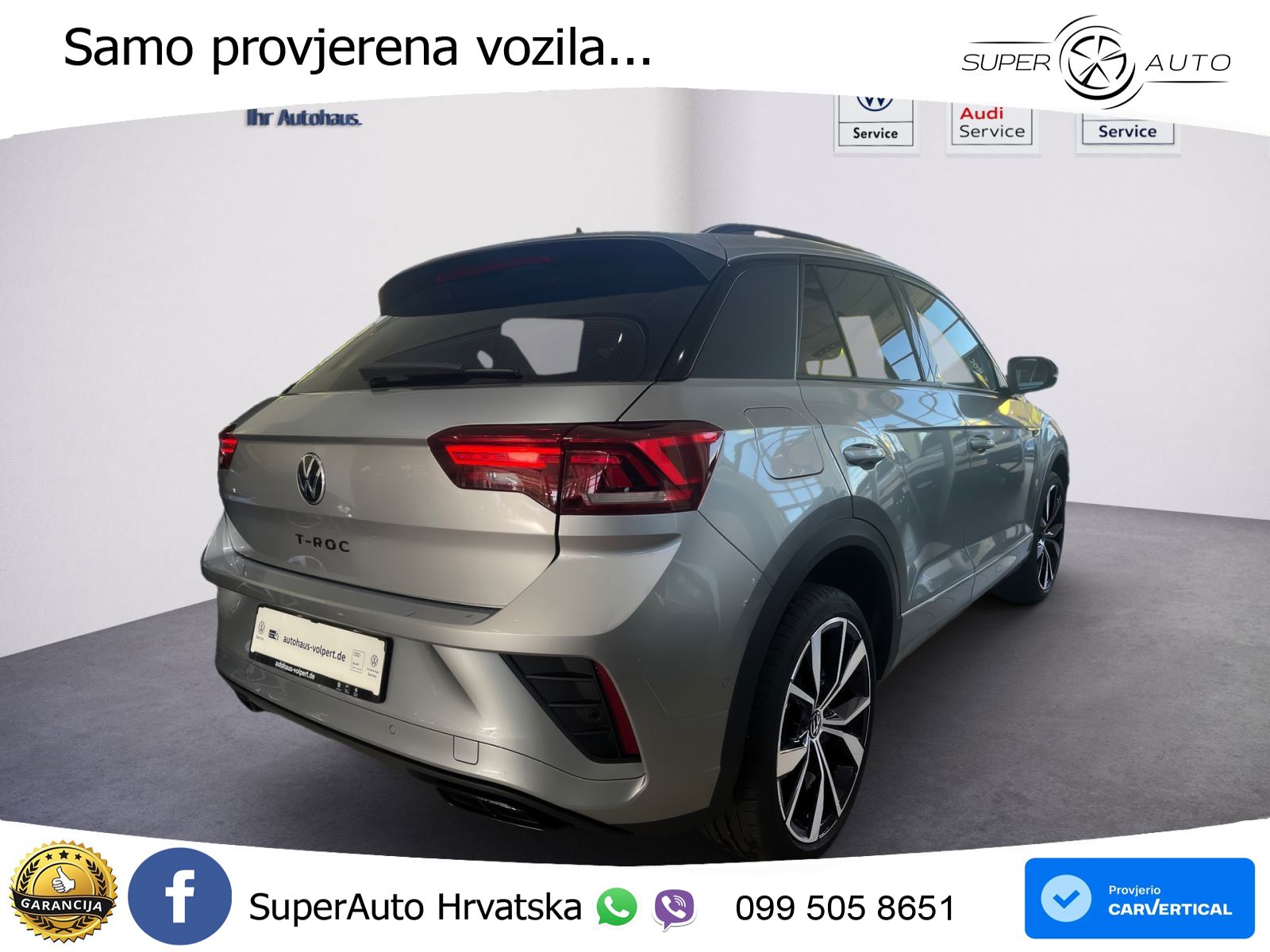 Volkswagen T-Roc 1.5 TSI (150 KS) DSG LED+GR SJED+ACC