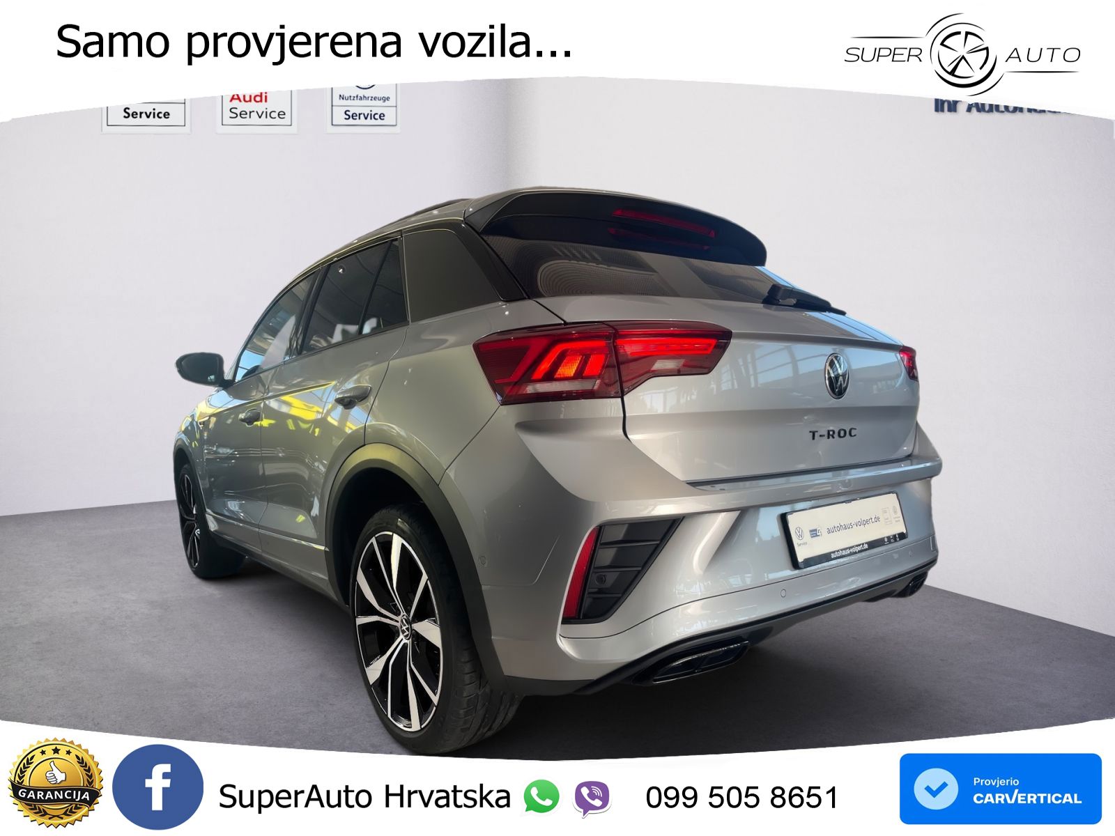 Volkswagen T-Roc 1.5 TSI (150 KS) DSG LED+GR SJED+ACC