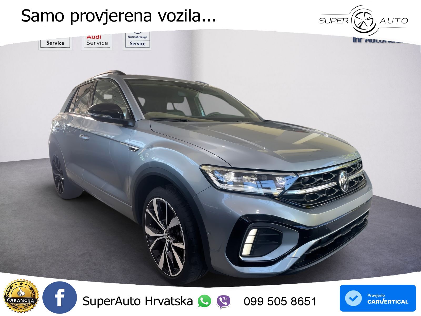 Volkswagen T-Roc 1.5 TSI (150 KS) DSG LED+GR SJED+ACC