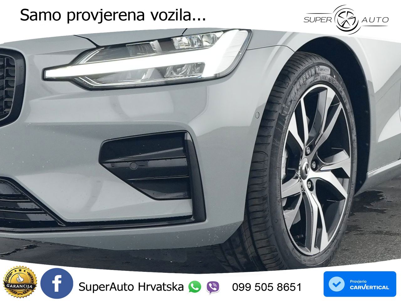 Volvo V60 2.0 B4 Benzin DCT LED+GR SJED+ACC