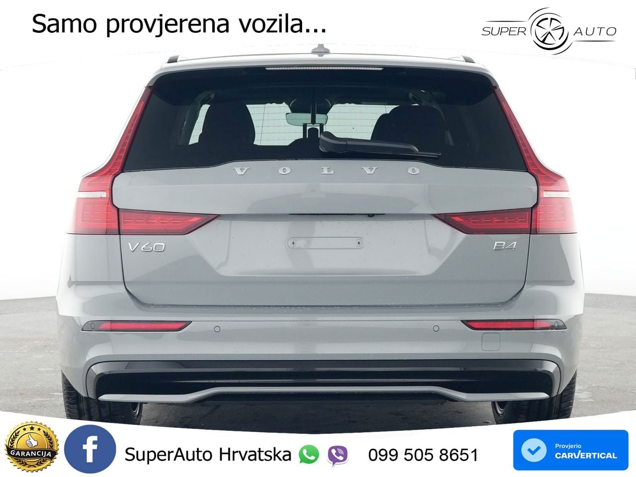 Volvo V60 2.0 B4 Benzin DCT LED+GR SJED+ACC
