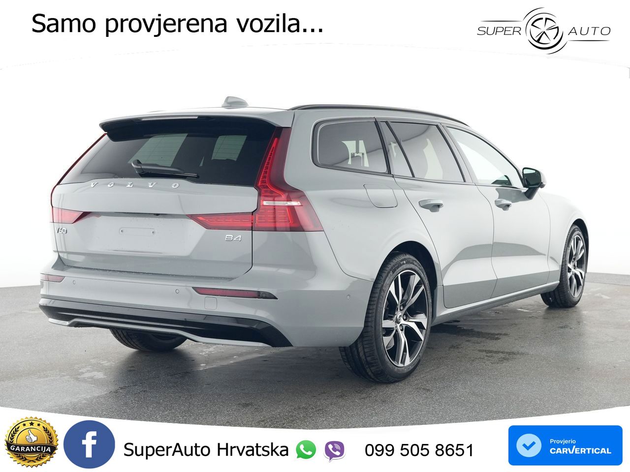 Volvo V60 2.0 B4 Benzin DCT LED+GR SJED+ACC