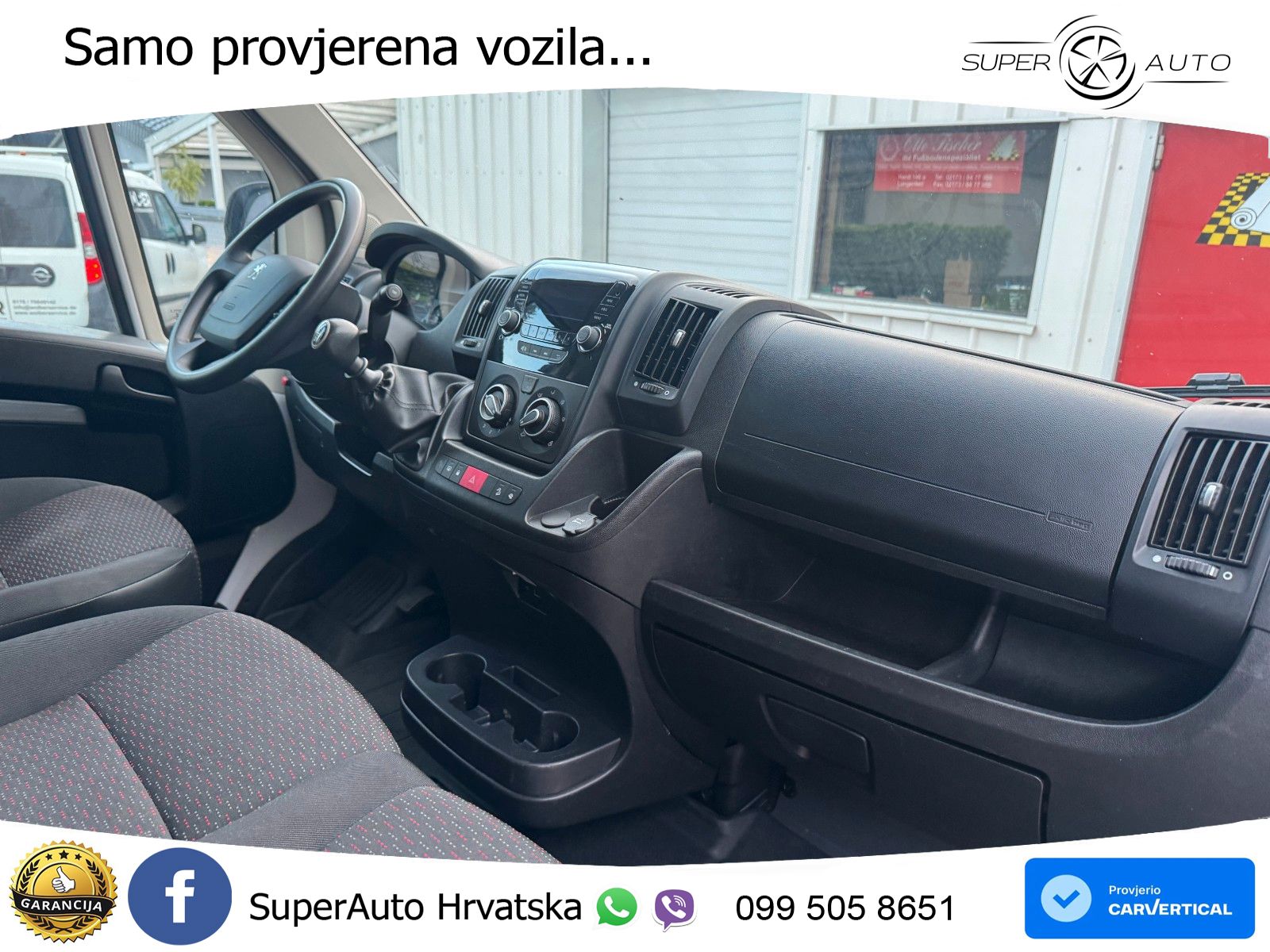 Peugeot Boxer 2,2L LBW.Klima. 140 KS