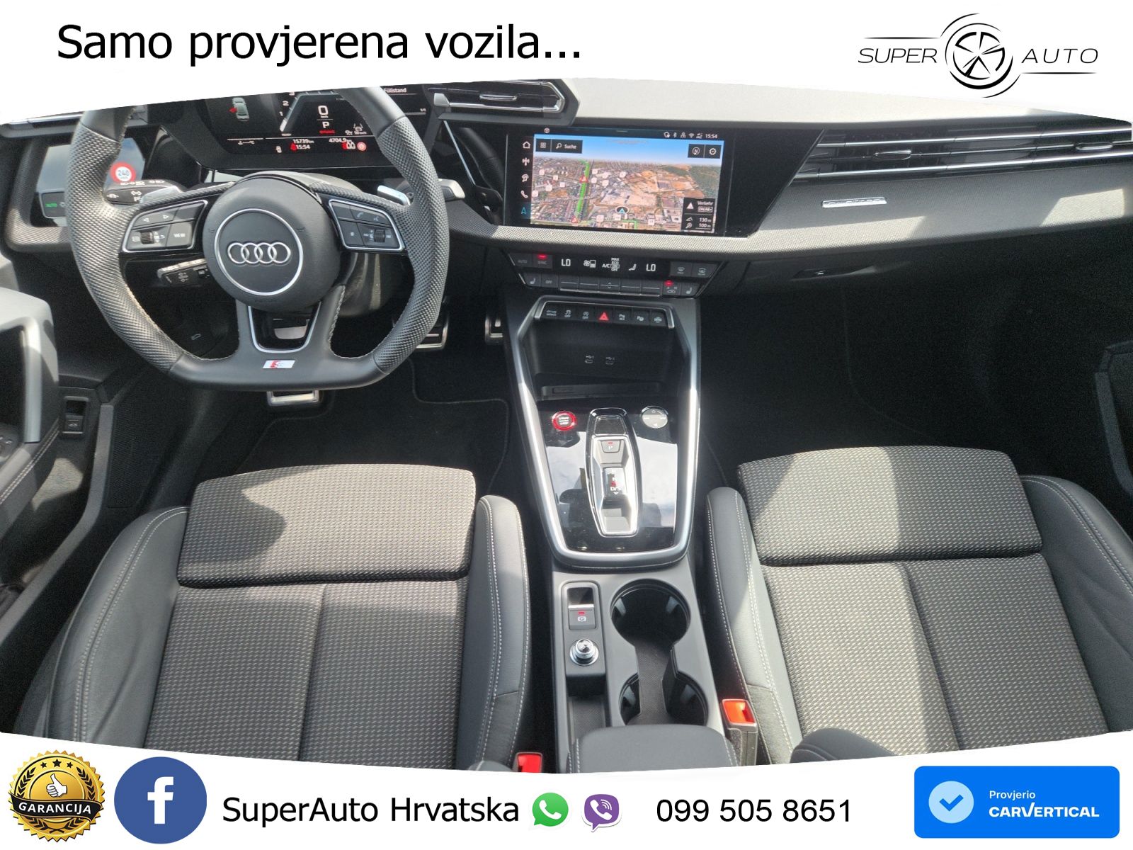 Audi S3 Limuzina 2.0 TFSI (333 KS) quattro S tronic LED+GR SJED+ACC