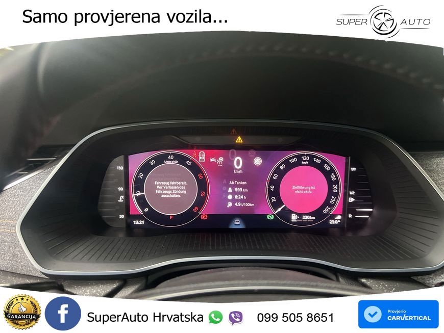 Škoda Octavia Combi 2.0 TDI (150 KS) DSG LED+GR SJED+ACC