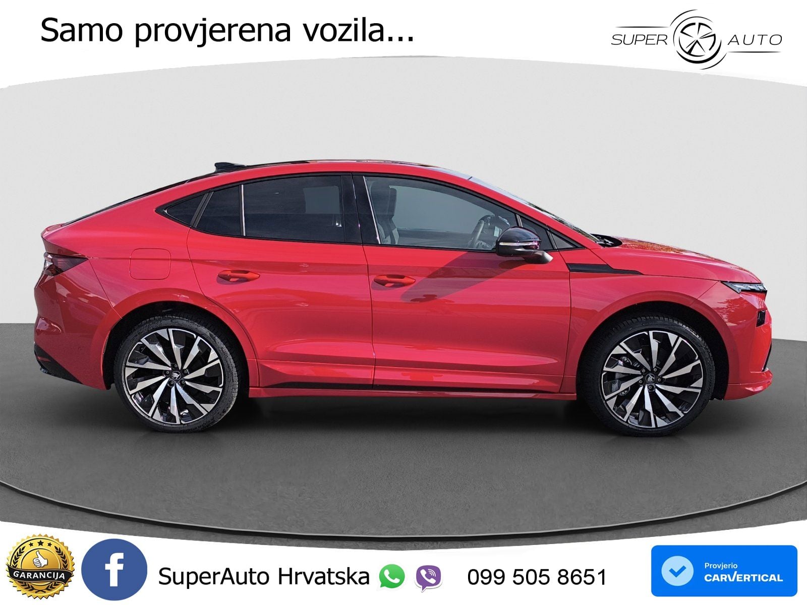 Škoda Enyaq Coupe iV 85 82 kWh (286 KS) SportLine MATRIX+GR SJED+KAM