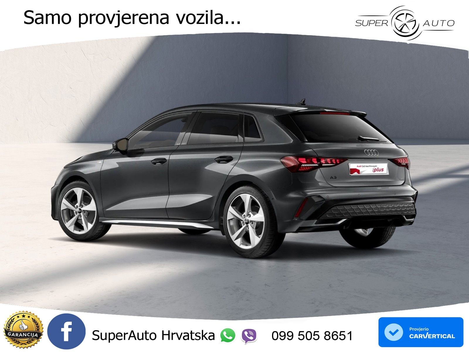 Audi A3 40 TFSI (204 KS) quattro S tronic S line LED+GR SJED+ACC