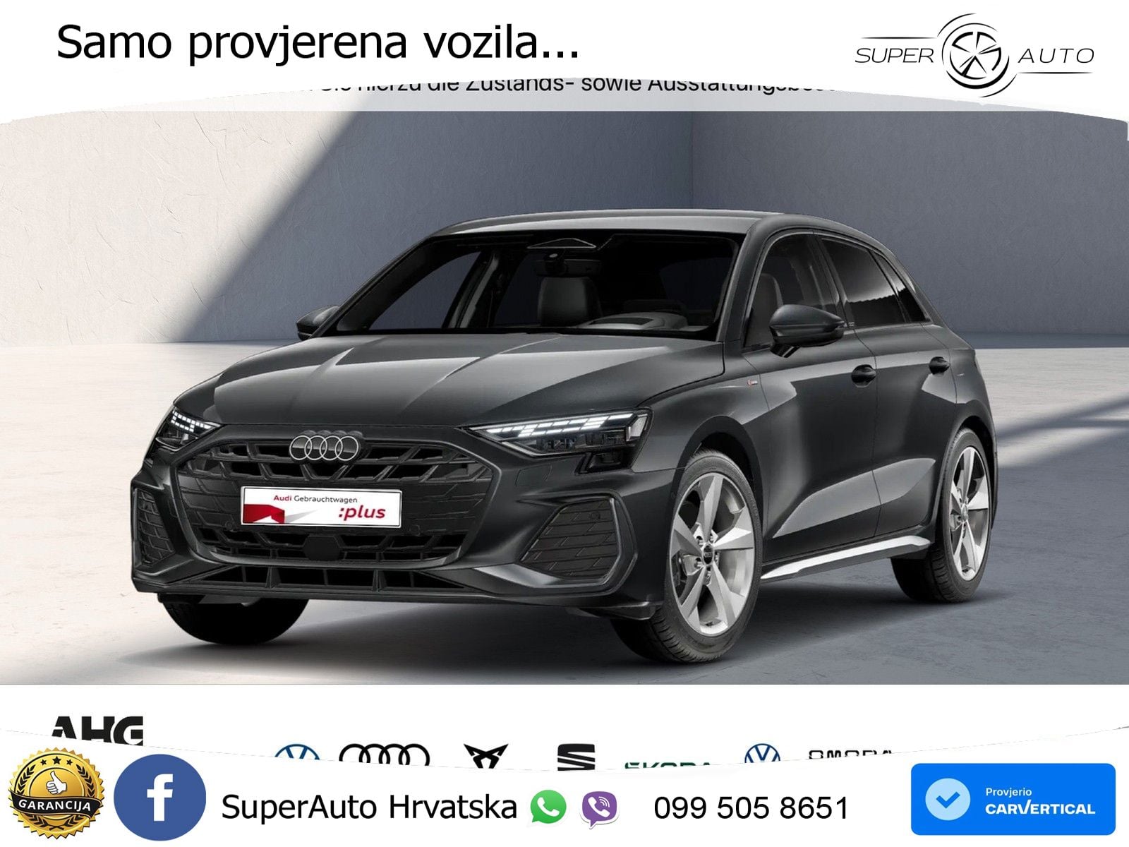 Audi A3 40 TFSI (204 KS) quattro S tronic S line LED+GR SJED+ACC