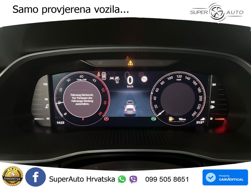 Škoda Octavia Combi 2.0 TDI (150 KS) DSG Selection LED+GR SJED+ACC