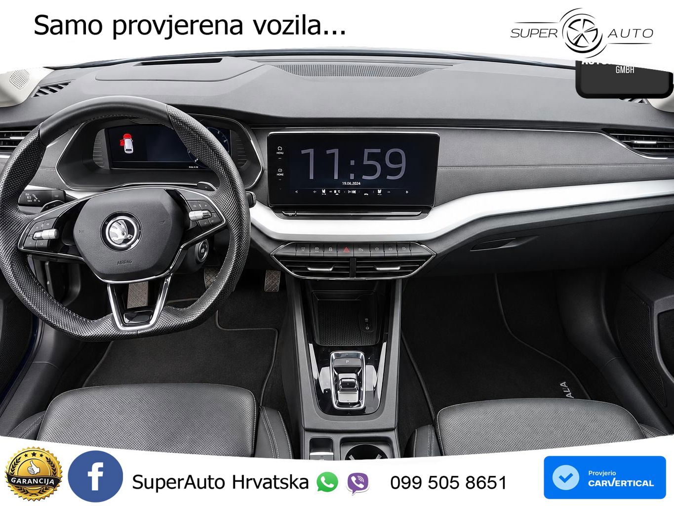 Škoda Octavia Combi 2.0 TDI (150 KS) DSG LED+GR SJED+ACC